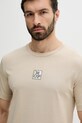 Odzież Marc O'Polo t-shirt bawełniany 524201251298 beżowy