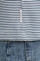 Marc O'Polo t-shirt z domieszką lnu 524216751302 niebieski