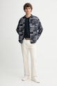 Marc O'Polo tricou din bumbac 536217651270 bleumarin SS25