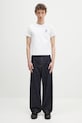 JW Anderson tricou din bumbac Anchor Embroidery Back Print JT0269.PG1510.001