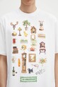 Pamučna majica JW Anderson Diorama Printed bijela JT0288.PG1551.001