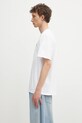 Βαμβακερό μπλουζάκι JW Anderson Anchor Embroidery JT0257.PG1510.001 λευκό SS25