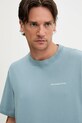 Abercrombie & Fitch t-shirt bawełniany niebieski KI123.5060.213