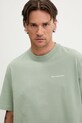 Abercrombie & Fitch t-shirt bawełniany zielony KI123.5060.313