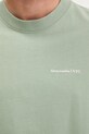 Abercrombie & Fitch tricou din bumbac KI123.5060.313 verde