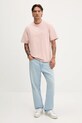 Abercrombie & Fitch tricou din bumbac KI123.5060.523 portocaliu SS25