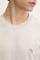 Abercrombie & Fitch t-shirt bawełniany KI124.5264.175 beżowy