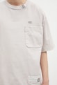 Памучна тениска Maison MIHARA YASUHIRO Amateur Sewn Tee розов A14TS601