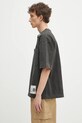 Βαμβακερό μπλουζάκι Maison MIHARA YASUHIRO Amateur Sewn Tee A14TS601 μαύρο SS25