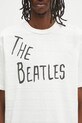 Памучна тениска Human Made Beatles T-Shirt бял HM29TE021