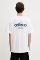 Ruházat adidas Originals pamut póló Florals Logo KE6586 fehér