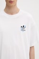Bavlnené tričko adidas Originals Florals Logo biela KE6586