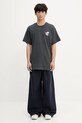 adidas Originals t-shirt bawełniany Florals Logo KE6587 czarny