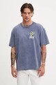 Îmbrăcăminte Hollister Co. tricou din bumbac KI323.5271.220 albastru