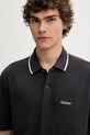 Hollister Co. tricou polo gri KI324.5199.900