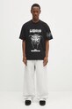 032C t-shirt bawełniany 'Armour' S25.URC.0113.050 czarny