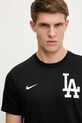 Хлопковая футболка Nike Los Angeles Dodgers чёрный N199.00A.LD.9UX