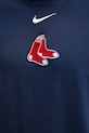 Bavlnené tričko Nike Boston Red Sox 01AY.44B.BQ.32K tmavomodrá