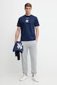 Nike t-shirt bawełniany New York Yankees 01AY.44B.NK.32K granatowy SS25