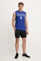 Nike t-shirt treningowy Los Angeles Dodgers 01B3.4EW.LD.Y8P niebieski SS25