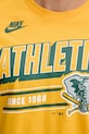 Bavlnené tričko Nike Oakland Athletics 1982-92 N199.79Q.OKA.CUE oranžová