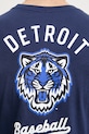 Βαμβακερό μπλουζάκι Nike Detroit Tigers N199.44B.DG.SAZ σκούρο μπλε