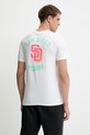 Nike t-shirt bawełniany San Diego Padres nadruk biały N199.10A.PYP.SAZ