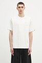 AAPE t-shirt bawełniany Now bawełna beżowy AAPTEM1598XXO