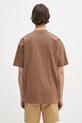 Одежда Хлопковая футболка AAPE Now AAPTEM1603XXO коричневый