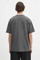 Одежда Хлопковая футболка AAPE Now AAPTEM1603XXO серый