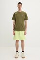 Бавовняна футболка AAPE Spades Now AAPTEM1599XXO зелений