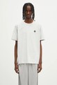 AAPE t-shirt bawełniany Spades Now bawełna szary AAPTEM1599XAO