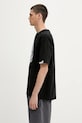 AAPE t-shirt bawełniany Basic AAPTEM1638XXO czarny SS25