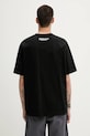 Odzież AAPE t-shirt bawełniany Basic AAPTEM1638XXO czarny