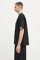 Хлопковая футболка AAPE Basic AAPTEM1643XXO чёрный SS25