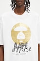 Бавовняна футболка AAPE Basic білий AAPTEM1648XXO