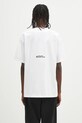 Дрехи Памучна тениска AAPE Basic Aaper AAPTEM1611XXO бял