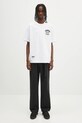 Памучна тениска AAPE Basic Aaper AAPTEM1611XXO бял