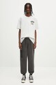 Бавовняна футболка AAPE Basic Aaper AAPTEM1611XAO сірий