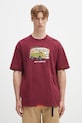 AAPE cotton t-shirt Theme Aaper cotton maroon AAPTEM1617XXO
