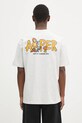 Odzież AAPE t-shirt bawełniany Theme Aaper AAPTEM1617XAO szary