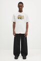 AAPE t-shirt bawełniany Theme Aaper AAPTEM1617XAO szary