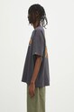 AAPE t-shirt bawełniany Theme Aaper AAPTEM1616XXO szary SS25