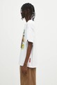 AAPE t-shirt bawełniany Theme Aaper AAPTEM1613XXO biały SS25