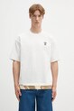 Бавовняна футболка AAPE Fancy Main бавовна бежевий AAPTEM1652XXO