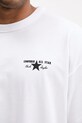 Converse t-shirt bawełniany 10027997.A06 biały