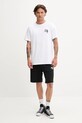 Converse t-shirt bawełniany 10027726.A02 biały SS25