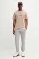 Converse t-shirt bawełniany 10028551.A05 beżowy SS25