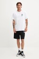 Converse tricou din bumbac 10027725.A01 alb SS25