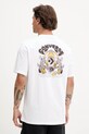 Îmbrăcăminte Converse tricou din bumbac 10027713.A02 alb